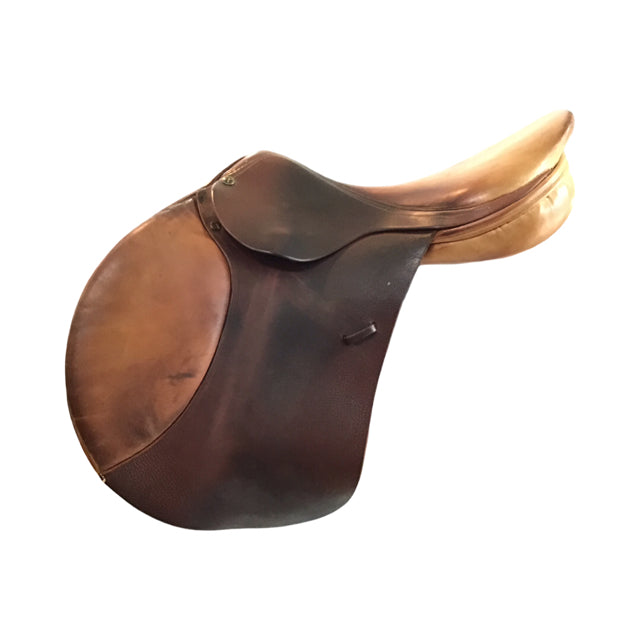 17.5" Dominus Medium Tree Used Close Contact Saddle - C