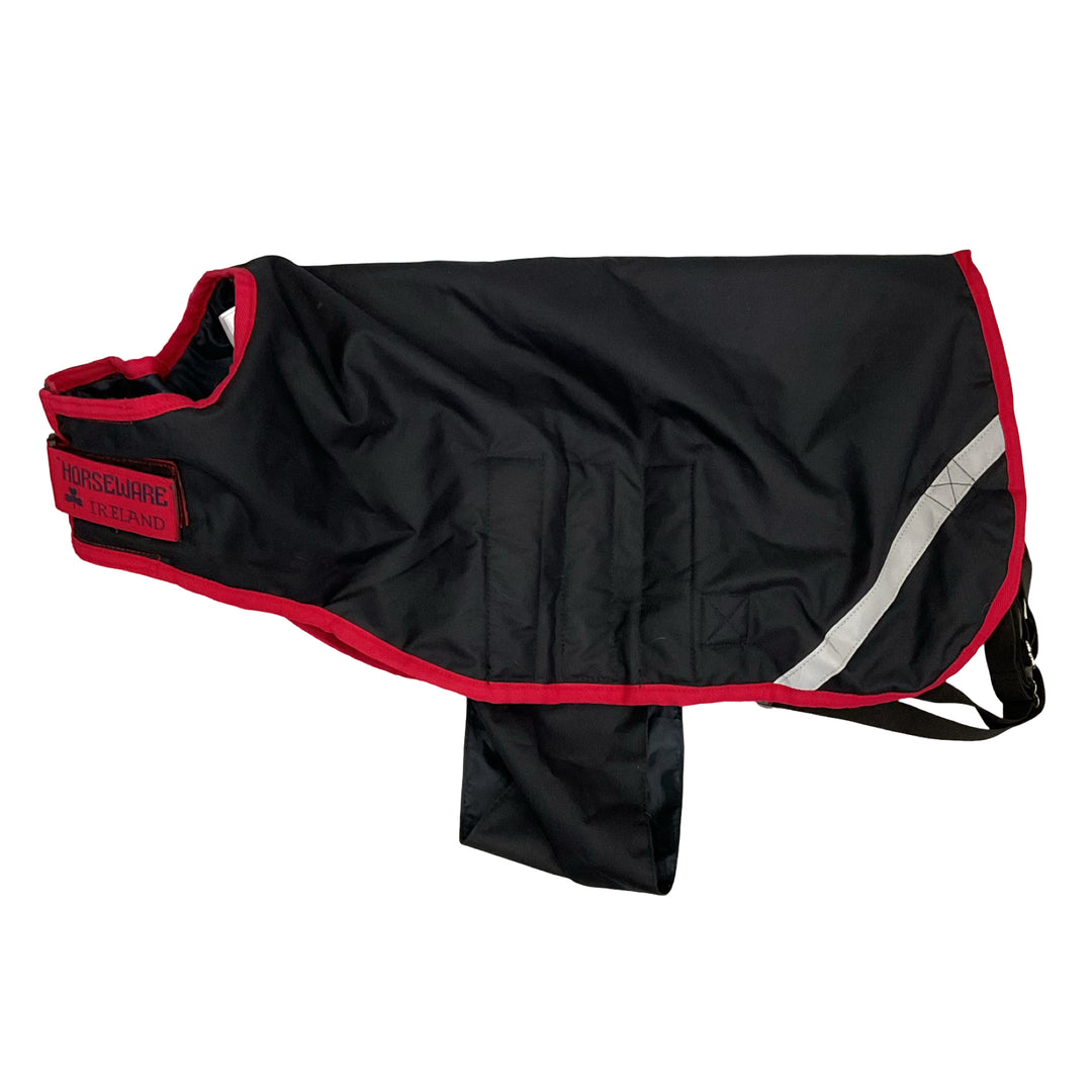 Horseware XLarge 100g Medium Weight Goat Coat Black Like New - H