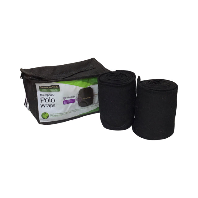 BACK ON TRACK Therapeutic Polo Wraps (2) USED B