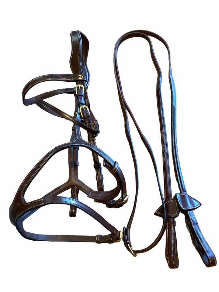 DYON X Fit Bridle w/Lined Reins USED B