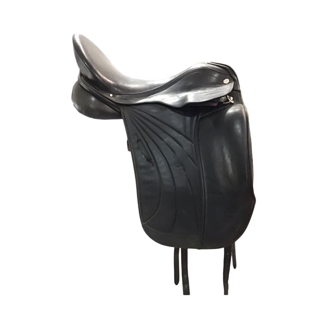 17.5" Albion Platinum Adjustable Used Dressage Saddle - C