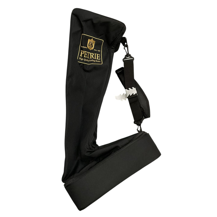 Petrie Canvas Boot Bag Black New - H