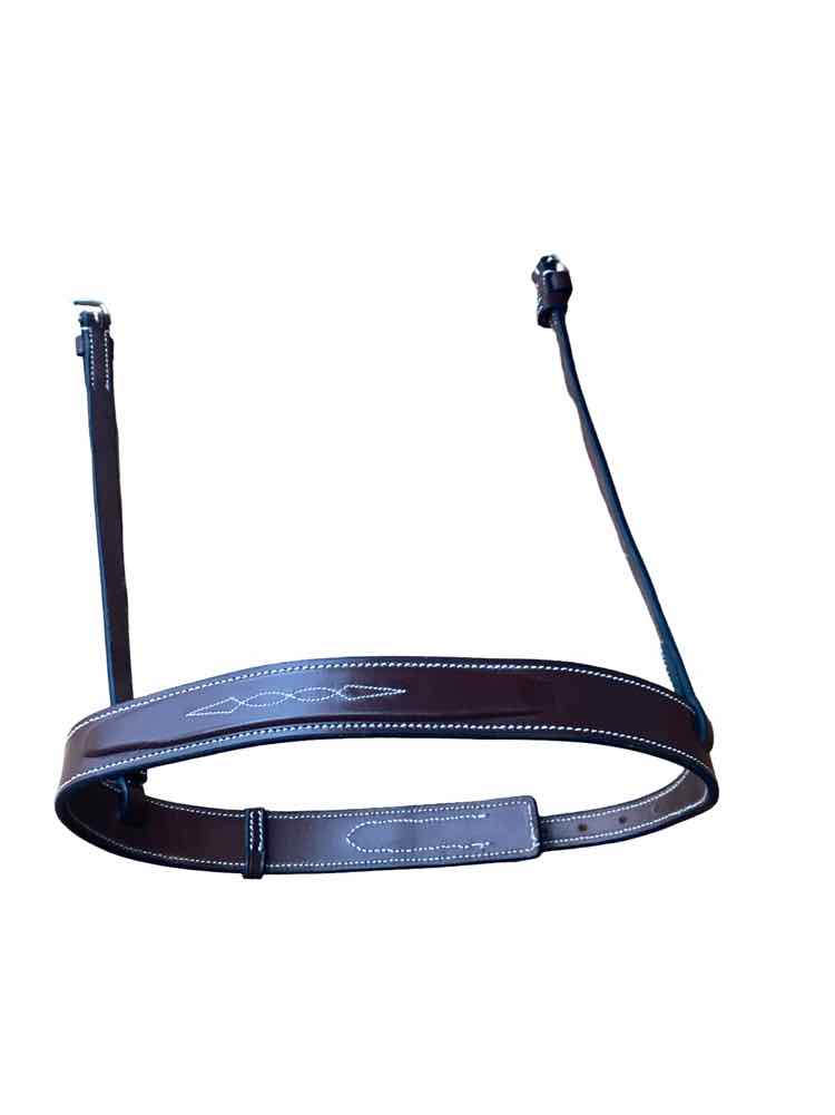 NEW full size wide nose band brown B