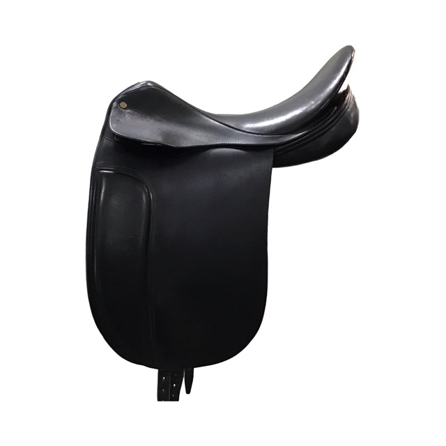 17.5" Ashley & Clarke Carlisle Medium Used Dressage Saddle - H