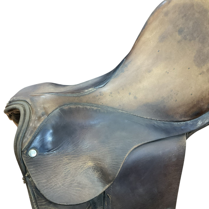 17" County Wide Used Dressage Saddle - H