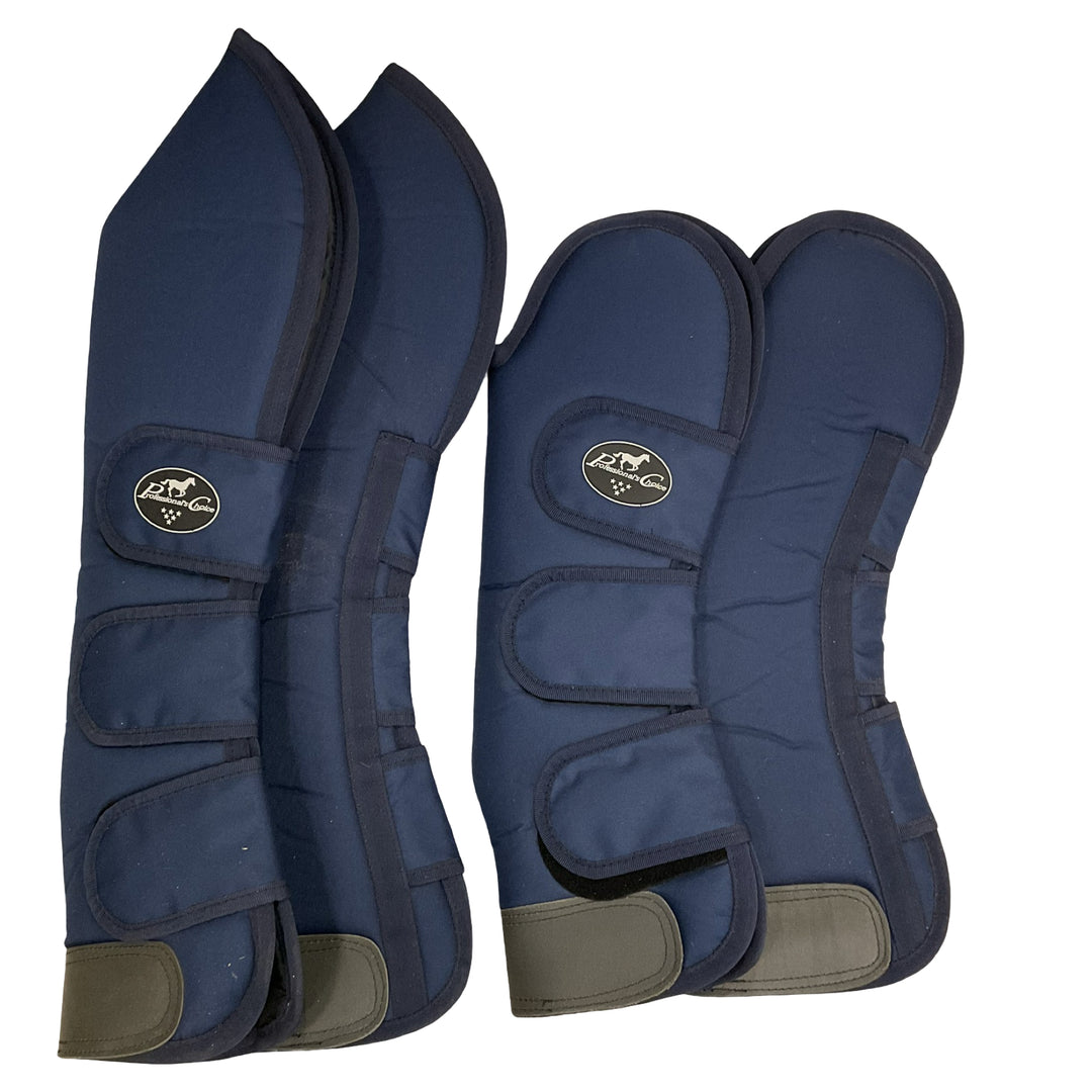 Professional Choice Navy Shipping Boots (4) Used - H