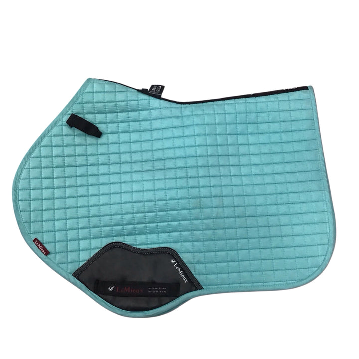 LeMieux Large Azure Close Contact Saddle Pad Used - H