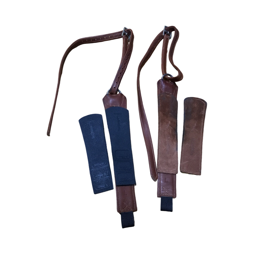 Free Jump LG Pro Grip Stirrup Leathers Used