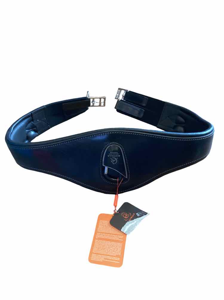 Acavallo new gel girth black leather size 130cm
