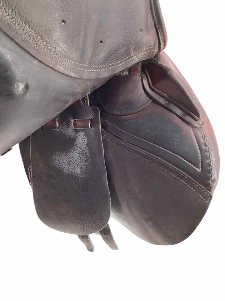 16" Childrens CWD used close contact saddle nice pony saddle B