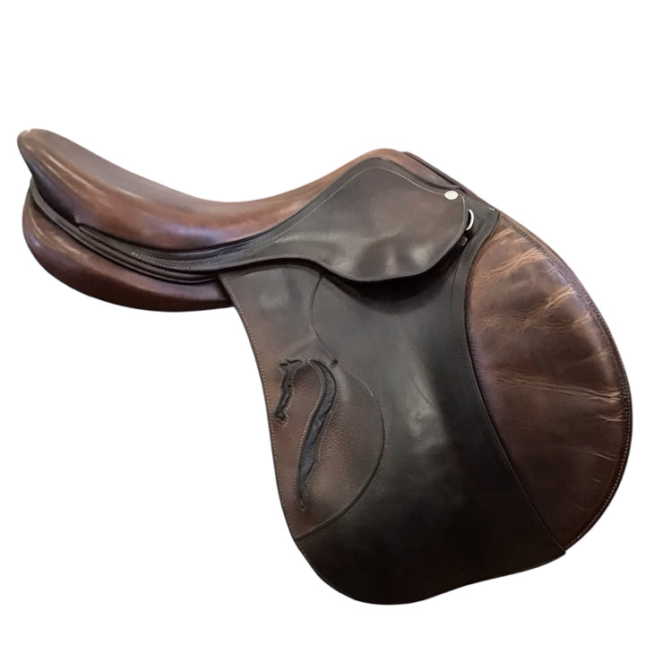 17.5" Antares Evolution Wide Used Hunter/Jumper Saddle - H