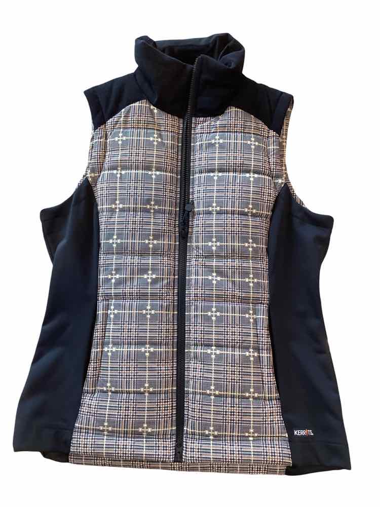 Kerrits new M vest check print B