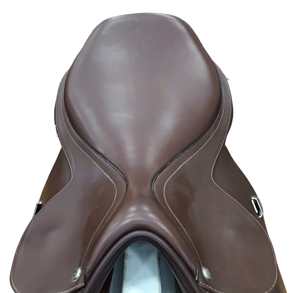 18" Bates Caprilli Close Contact Adjustable Used Hunter/Jumper Saddle - H
