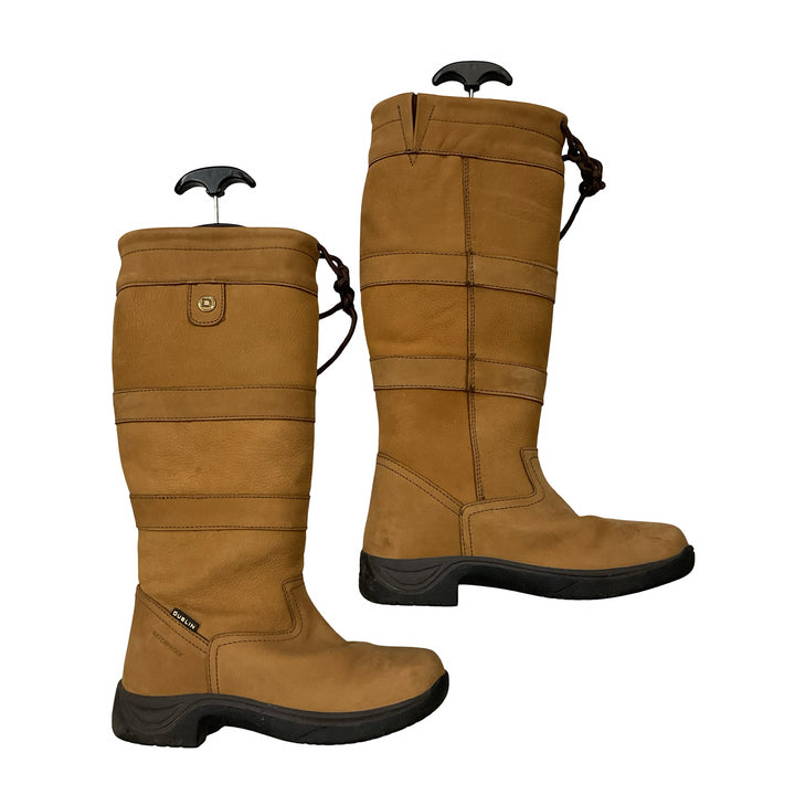 Dublin Women's 9.5 River Boot Tan Used