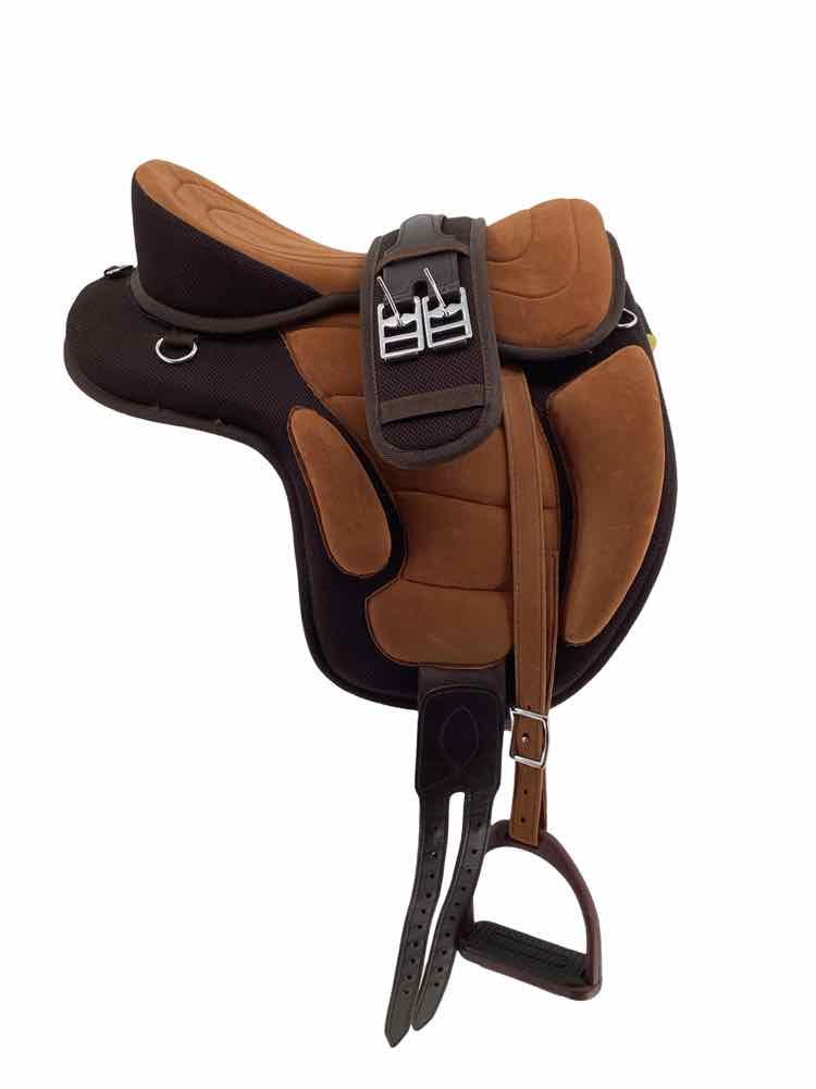 16" Tough 1 Treeless endurance saddle synthetic B