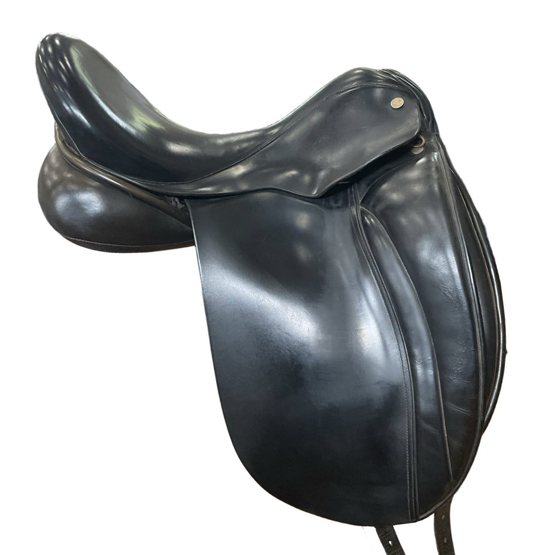 17.5" Hulsebos Dress CC Wide Used Dressage Saddle