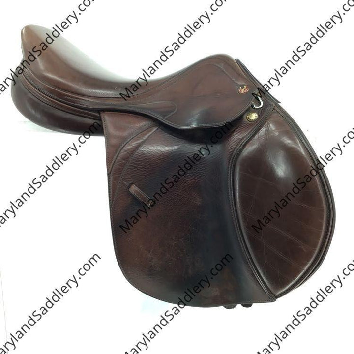 17" Prestige Meridith used close contact jumping saddle B