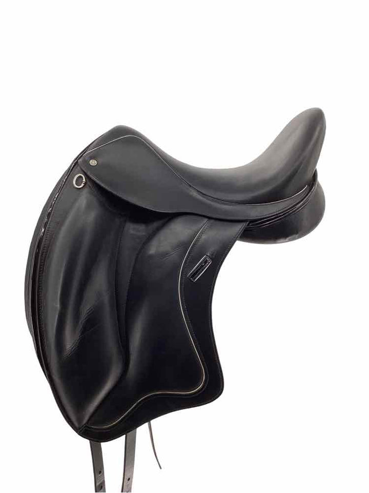 16" Stackhouse used dressage saddle short flap B