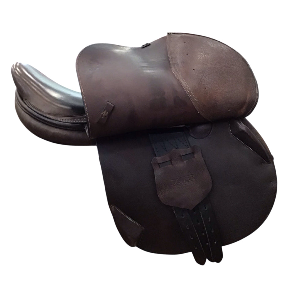 17" Dover Circuit Medium Used Hunter/Jumper Saddle - H