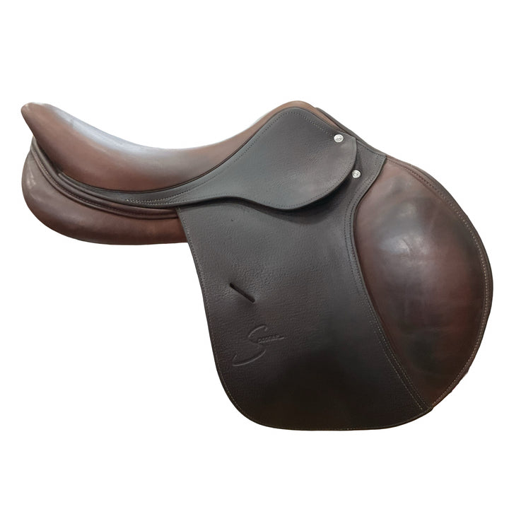 17.5" Antares Spooner Wide Used Hunter/Jumper Saddle
