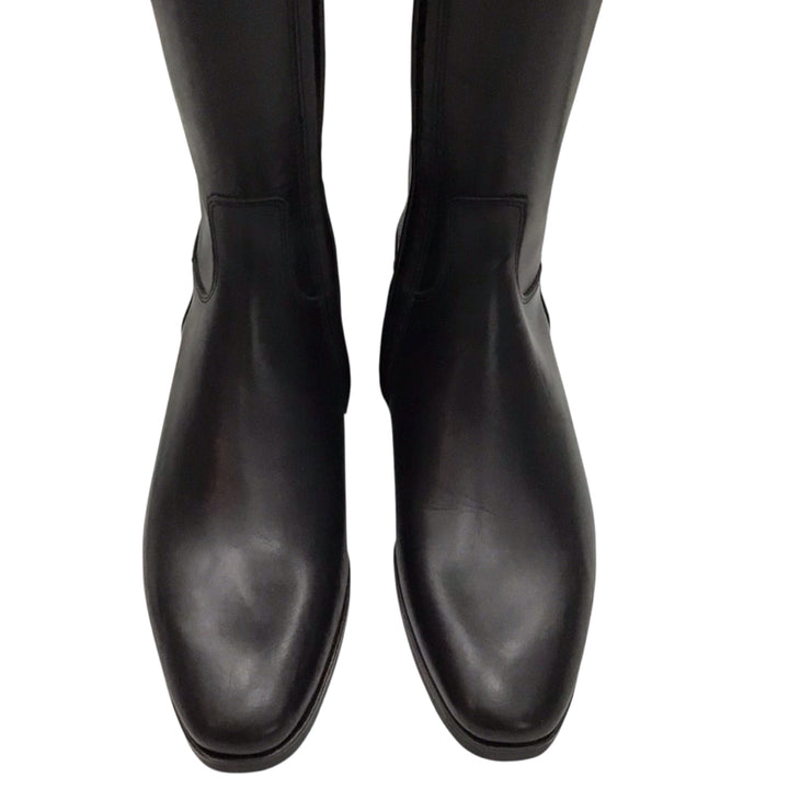 NEW Ladies Dress Boot 38 Regular Medium Black - H