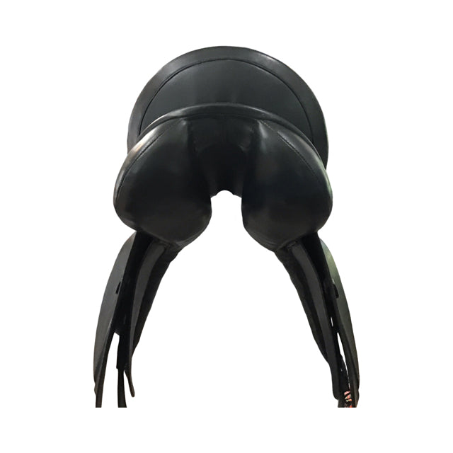 17" HDR Wide Tree Used Dressage Saddle - C