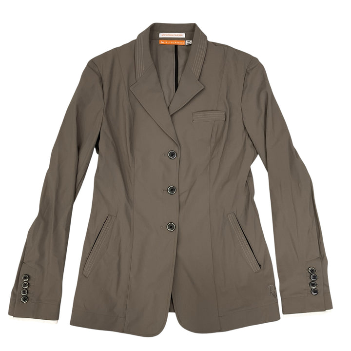 RJ Classics Women's 6R Valentina Show Coat Taupe Like New - H