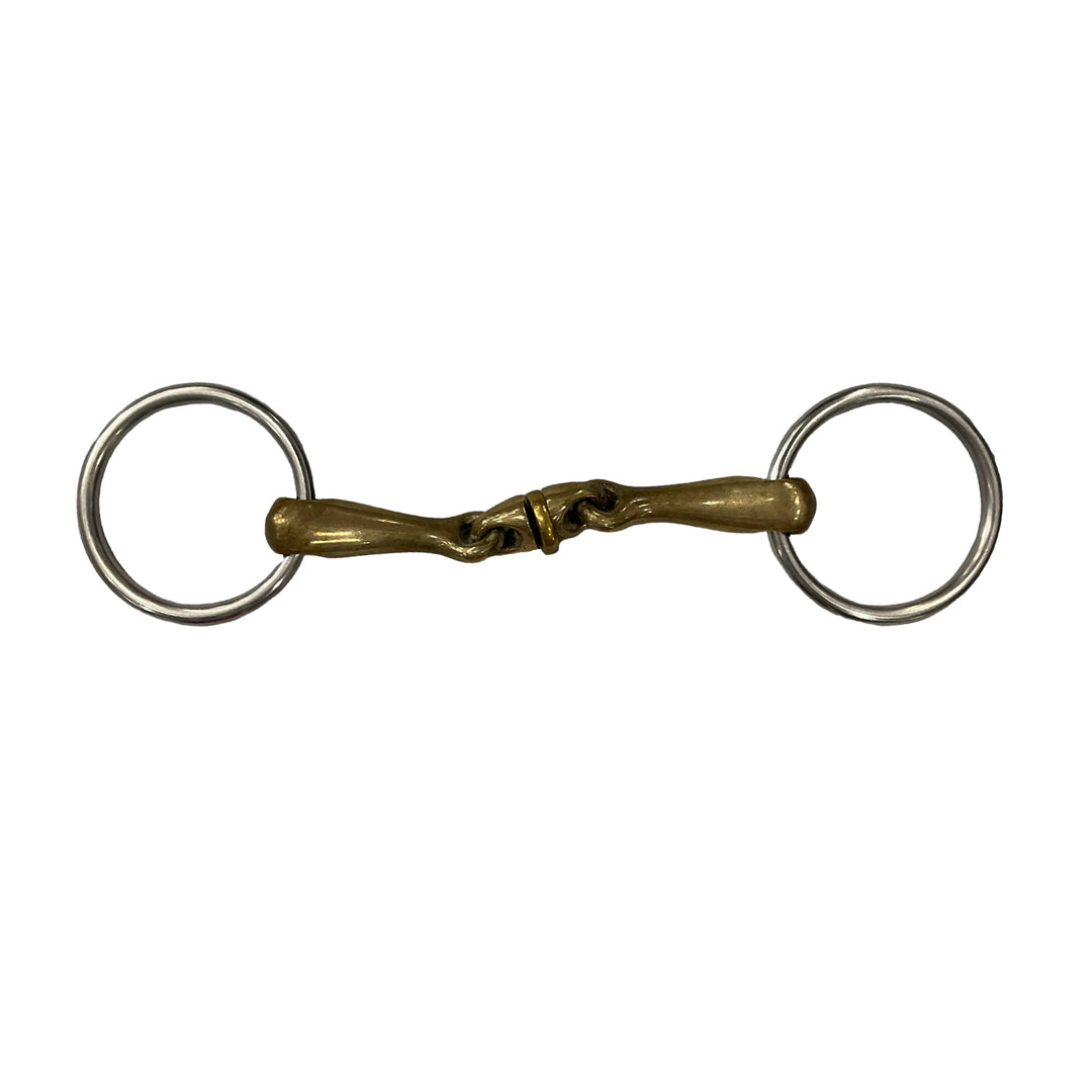 Herm Sprenger 5" WH Ultra Loose Ring Double Jointed Bit Used