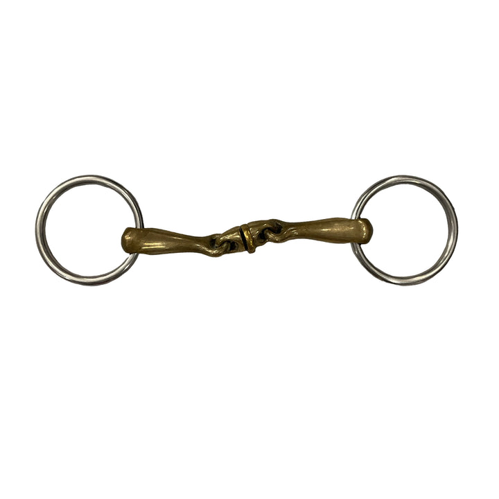 Herm Sprenger 5" WH Ultra Loose Ring Double Jointed Bit Used