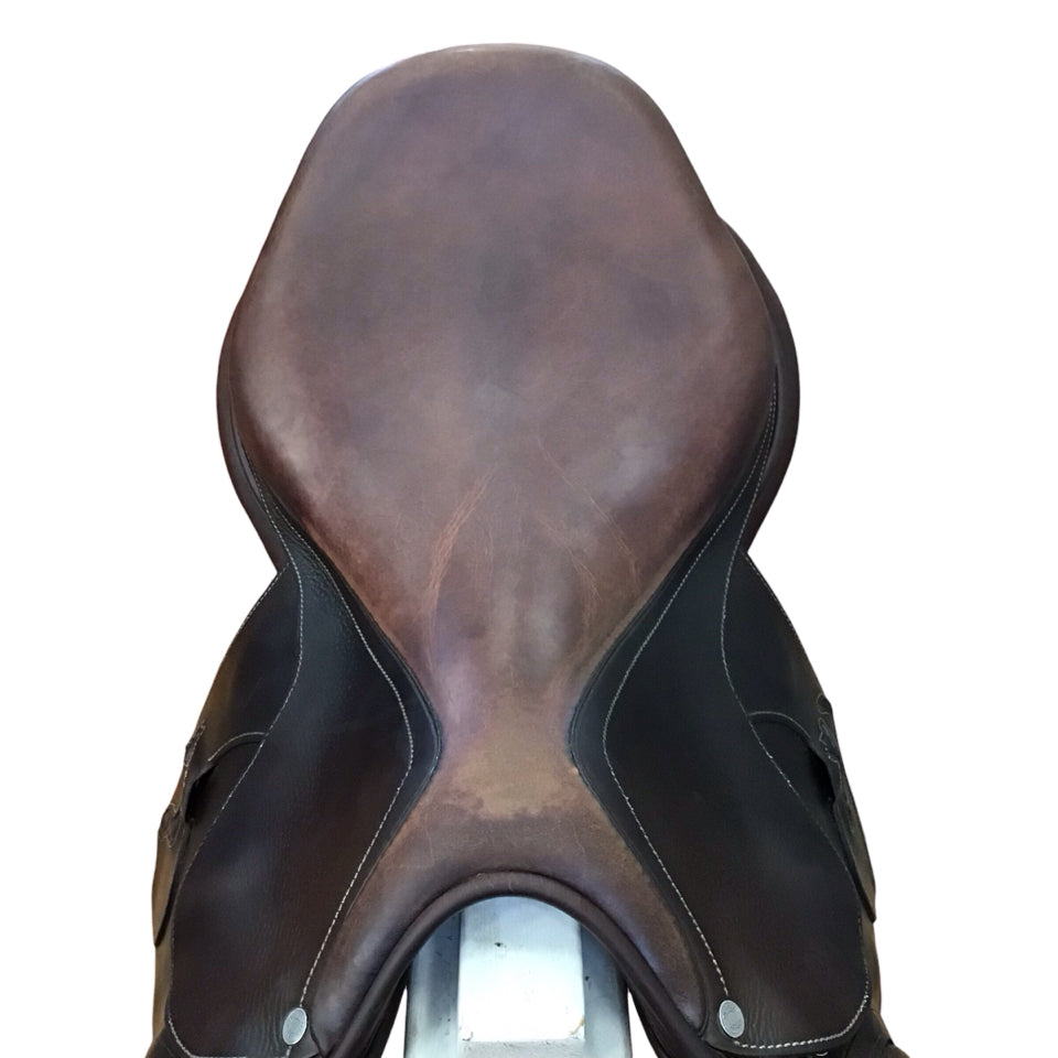 17.5" Antares Evolution Wide Used Hunter/Jumper Saddle - H