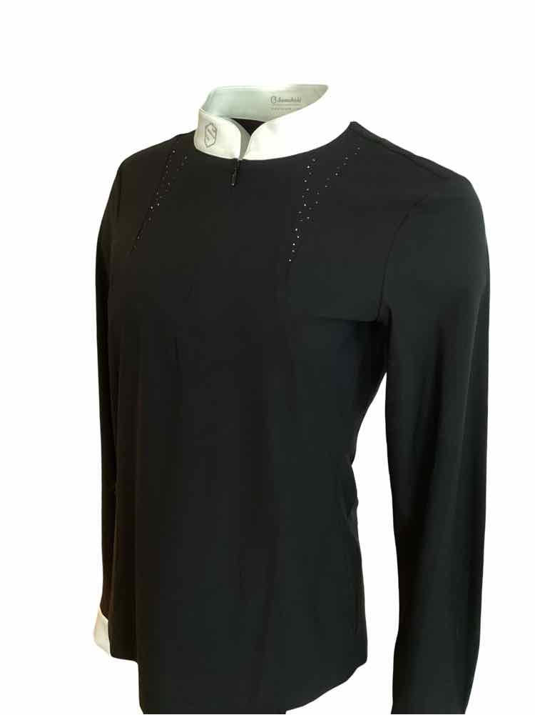 Samshield new ladies small black show shirt B