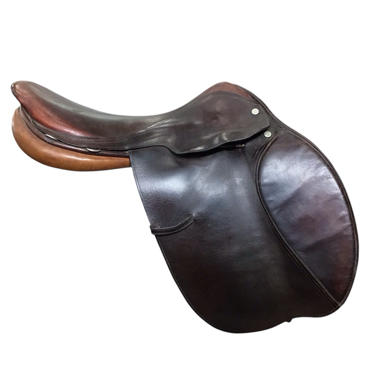 17" Beval Devon Medium Used Hunter/Jumper Saddle - H