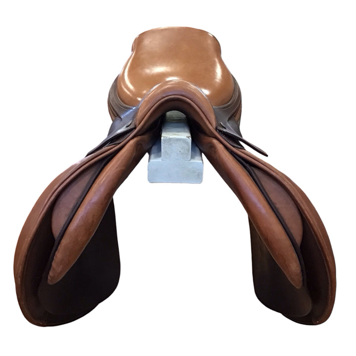 17.5" Bruno Delgrange PJ Pro Medium Used Hunter/Jumper Saddle - H