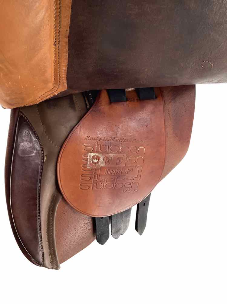 19" Stubben used all purpose saddle B
