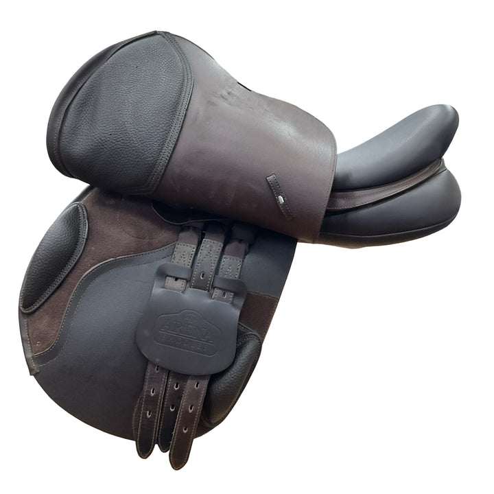 17" Arena Jump Adjustable Used Hunter/Jumper Saddle