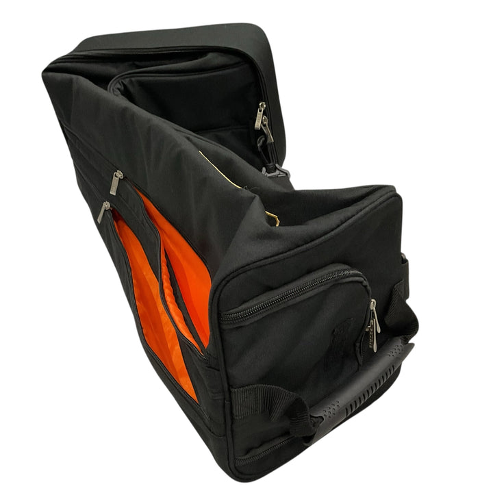 Petrie Canvas Boot Bag Black New - H