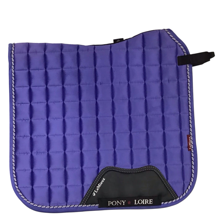 Lemieux Pony Loire Dressage Saddle Pad Bluebell Used - H