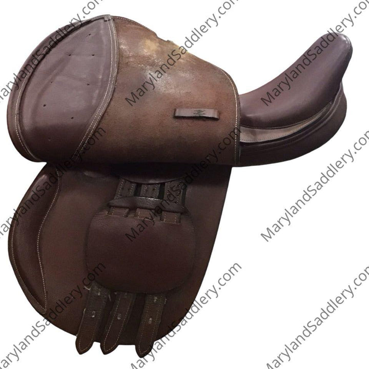 14" Kincade Wide Used Childs Hunter/Jumper Saddle - H