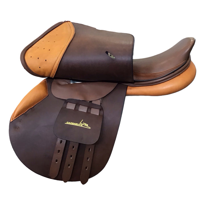 16.5" Harry Dabbs Yves Cazeneuve Narrow Like New Hunter/Jumper Saddle - H