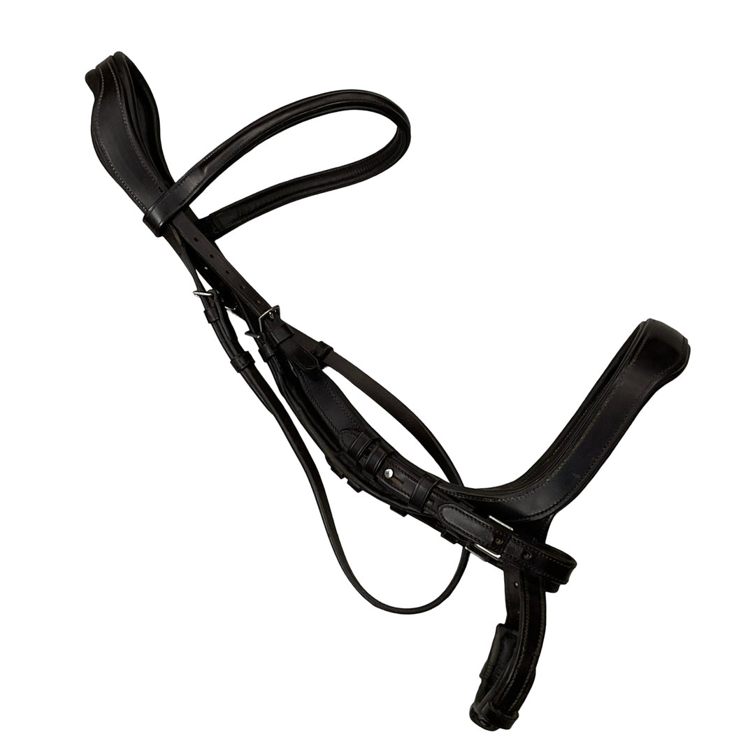 Schockemohle Full Equitus Delta Padded Anatomical Bridle Brown Used