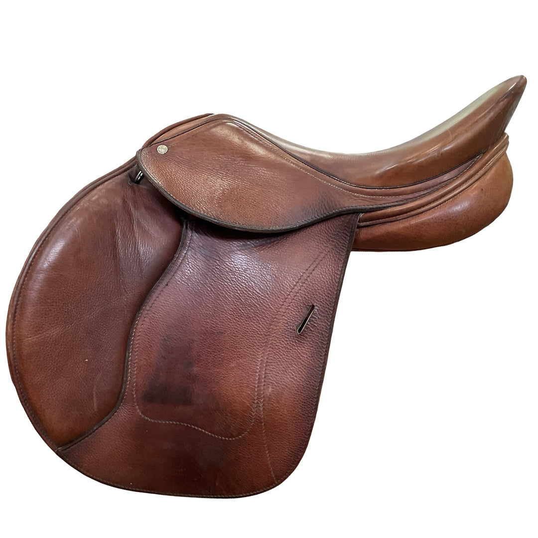 18" Schleese Eagle Size 3 Med/Wide Used Hunter/Jumper Saddle