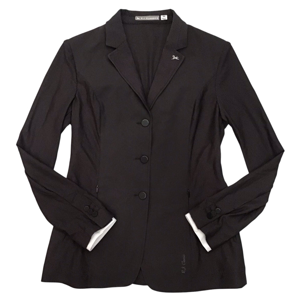 RJ Classics Women's 6R Harmony Evo Mesh Show Coat French Roast Like New - H
