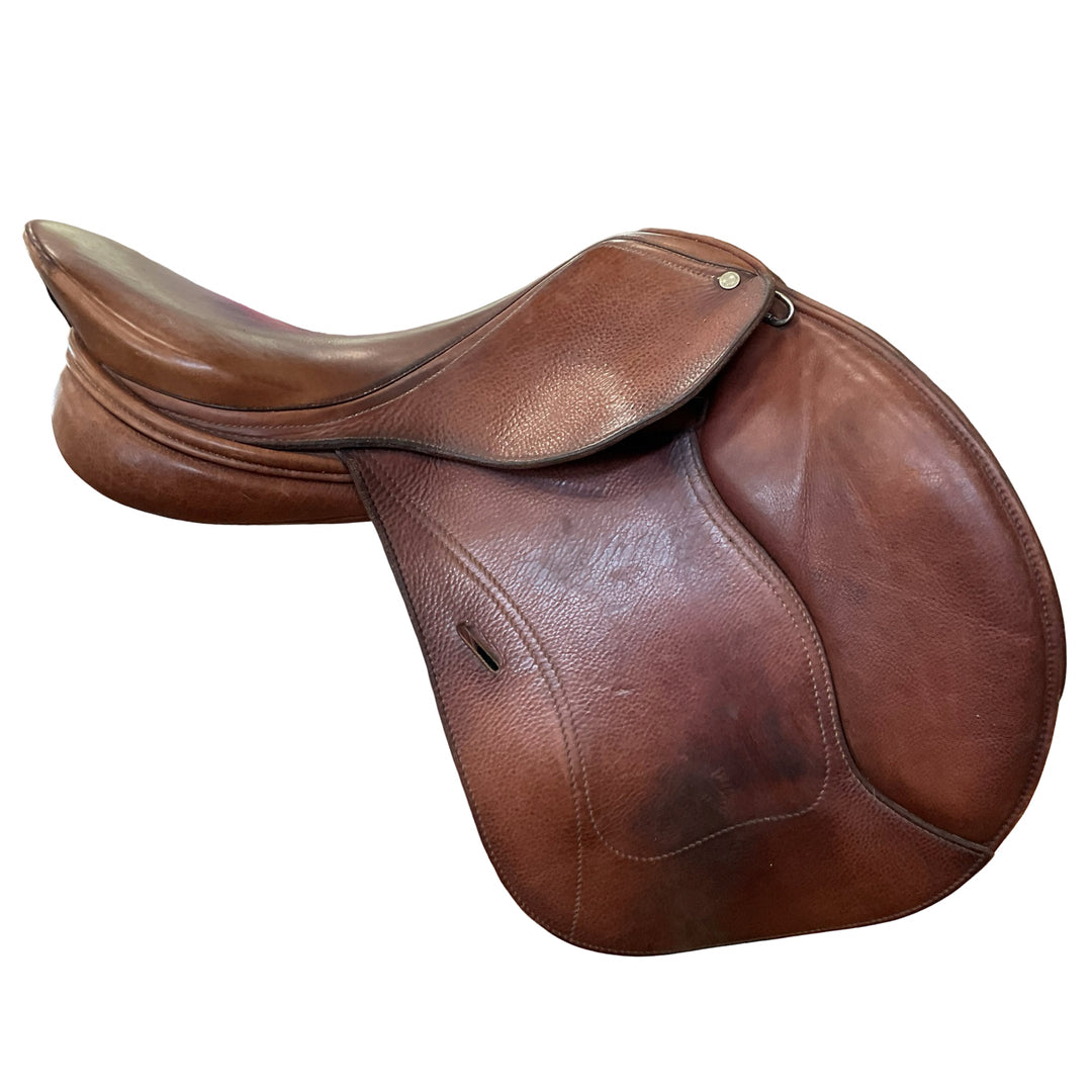 18" Schleese Eagle Size 3 Med/Wide Used Hunter/Jumper Saddle