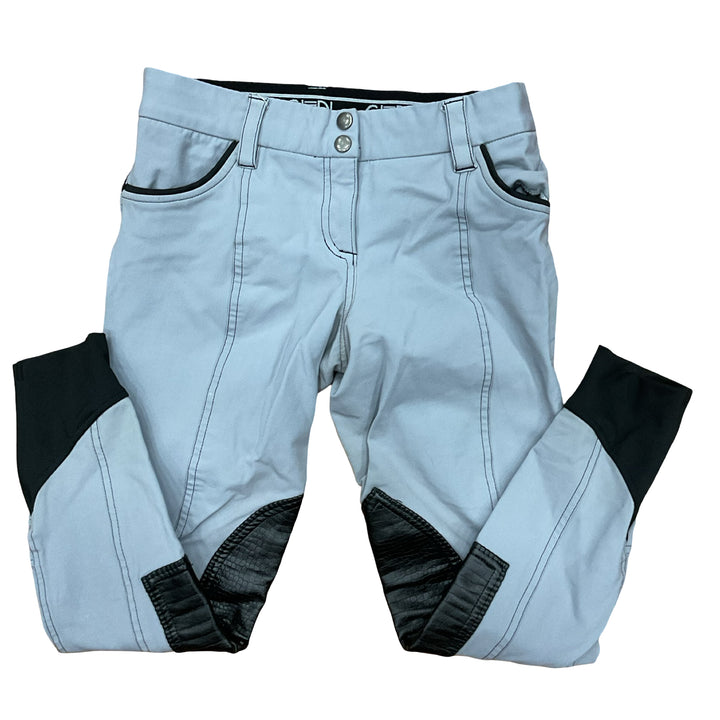 Gho Dho Women's 30 Knee Patch Schooling Breech Grey/Black Used - H