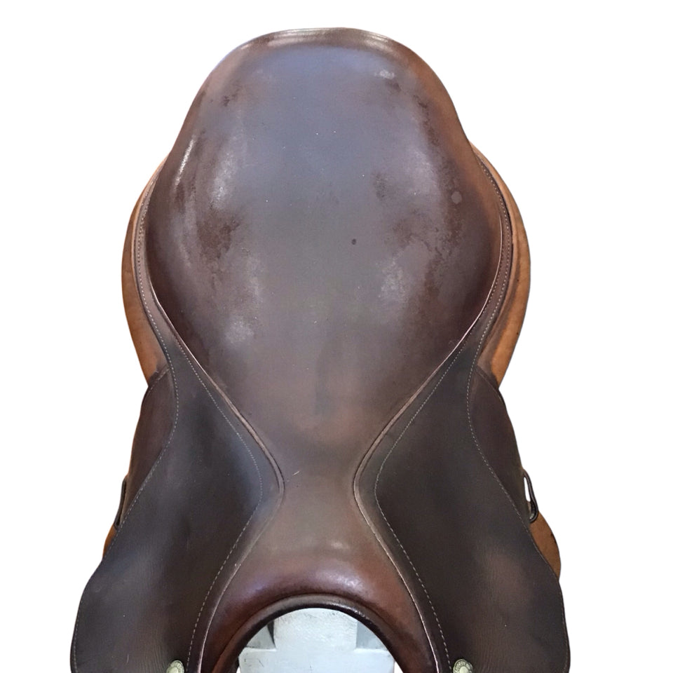 17.5" Devoucoux Chiberta Medium Used Hunter/Jumper Saddle - H