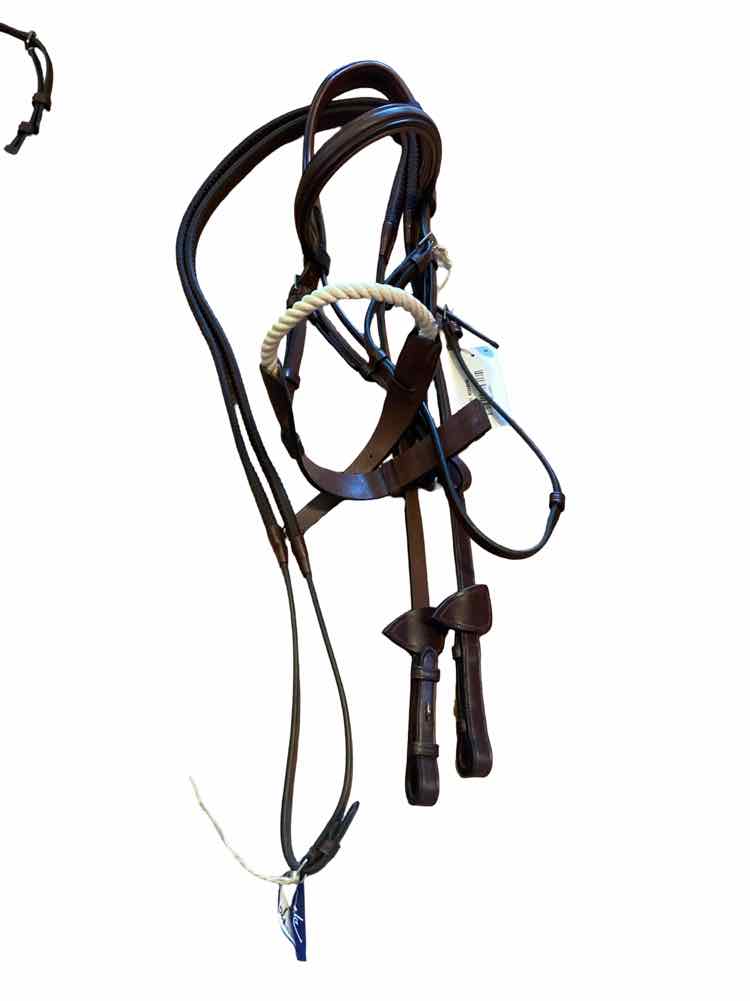Dyon new small cob bridle with rope nose band B