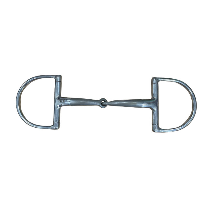 Herm Sprenger 5.25" Satinox D-Ring Single Joint Snaffle Used