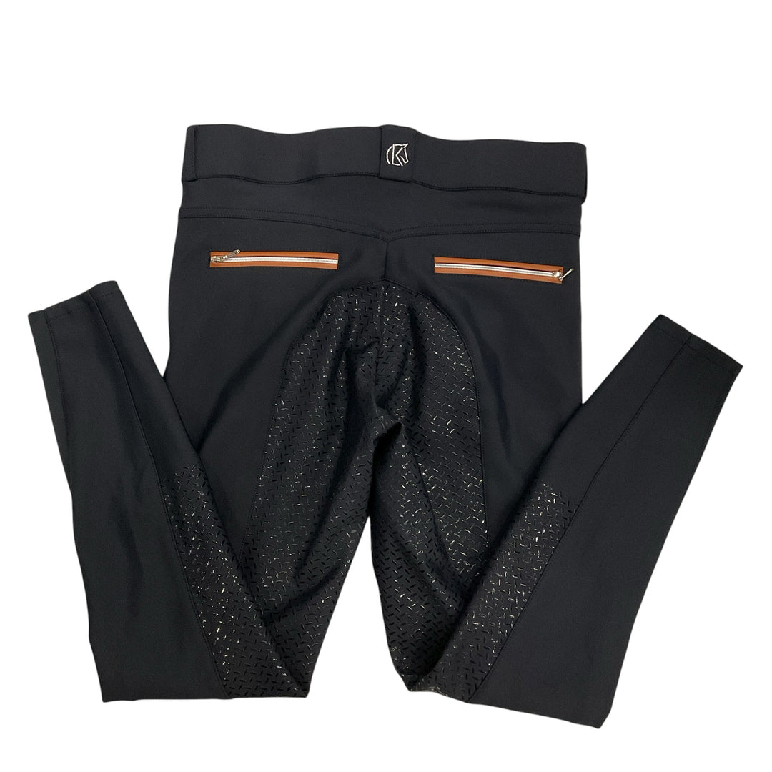 KL Select Women's 28 Gabrielle Full Seat Schooling Breech Black Used - H
