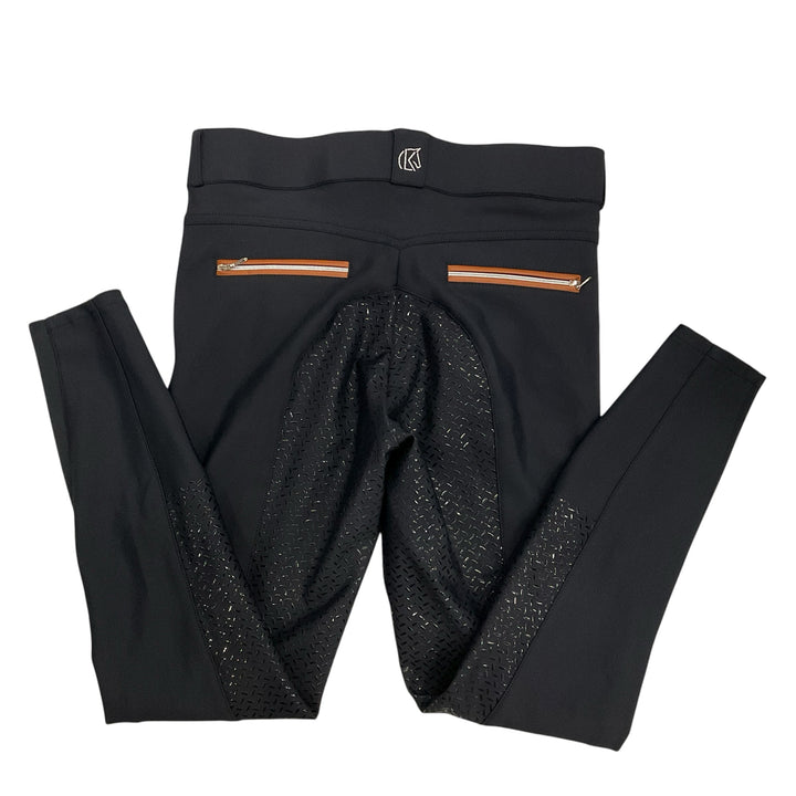 KL Select Women's 28 Gabrielle Full Seat Schooling Breech Black Used - H