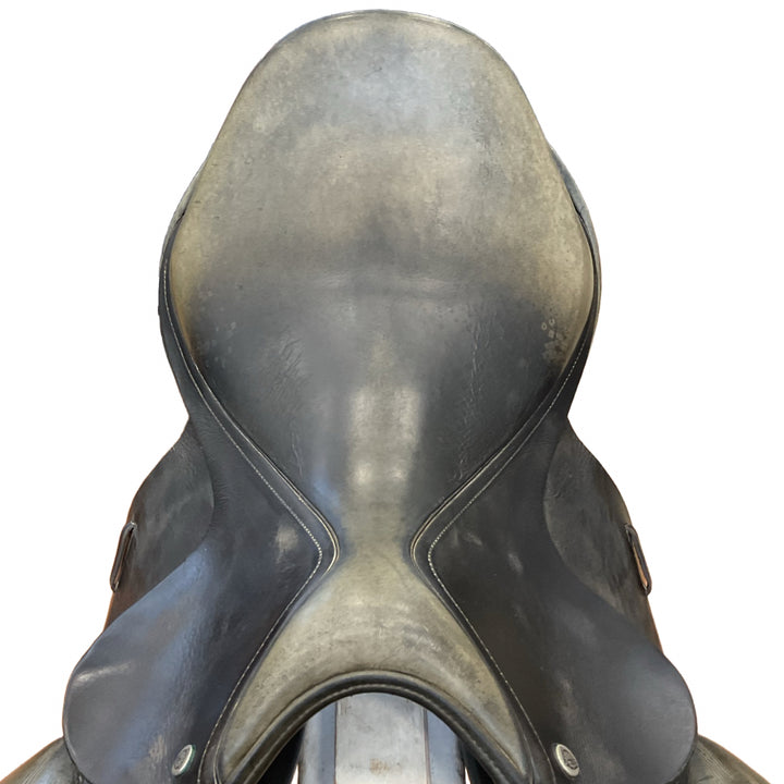 17.5" Harry Dabbs Jaguar Wide Used Dressage Saddle